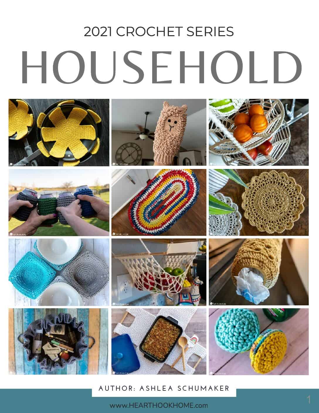 2021 Household Crochet Series (Printable Version)