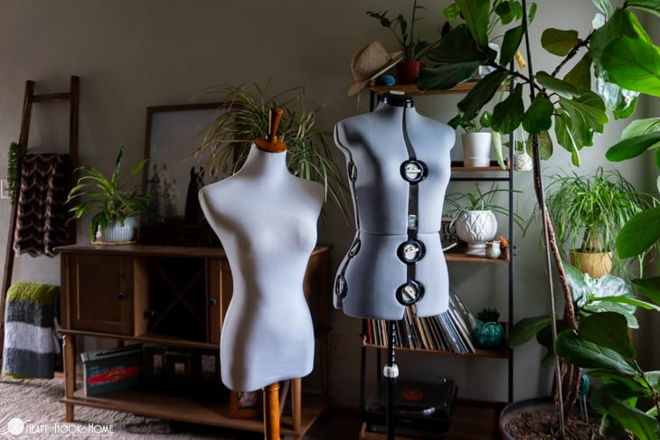 Examples of adjustable dress forms