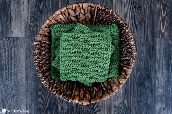 Almond Ridges Cloth Crochet Patterns