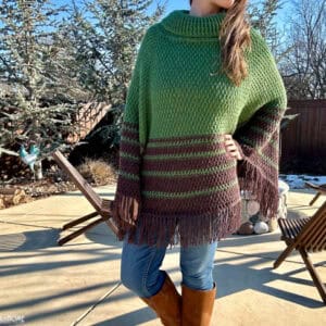 everest poncho crochet pattern