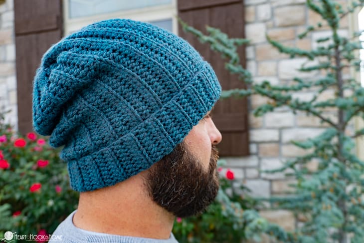 Basic Back Loop Beanie Crochet Pattern