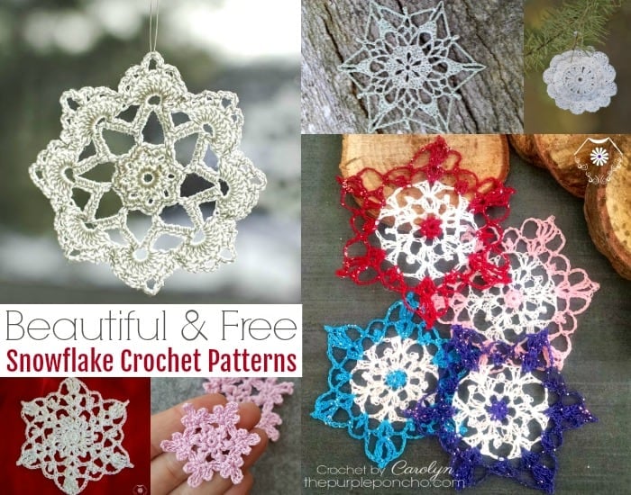 Beautiful Snowflake Crochet Patterns