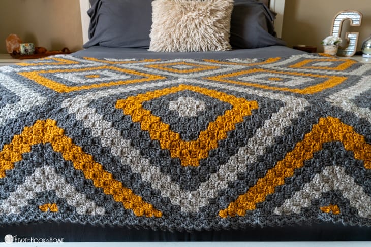 behemouth blanket free crochet pattern