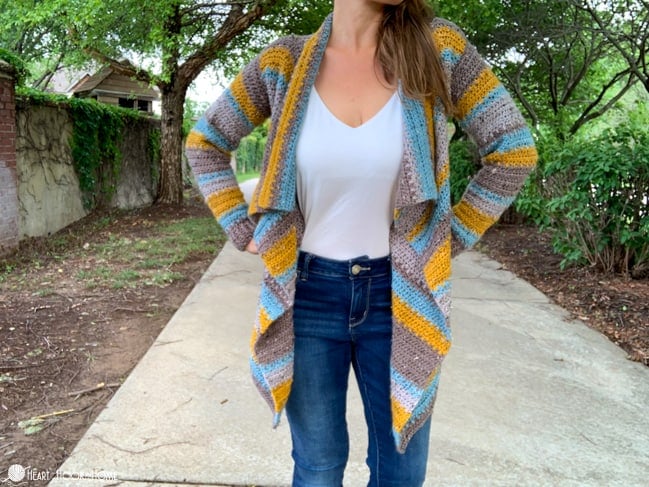 Blanket Cardigan Crochet Pattern