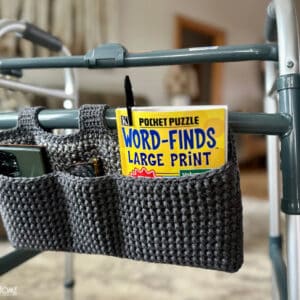 crochet walker organizer