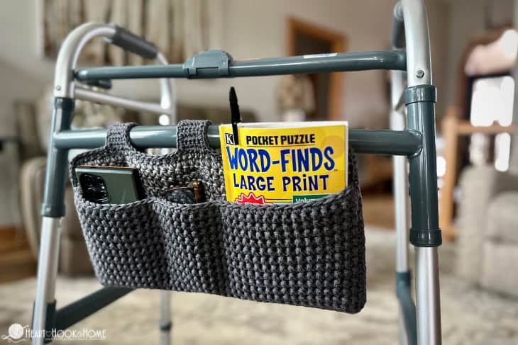 crochet walker organizer