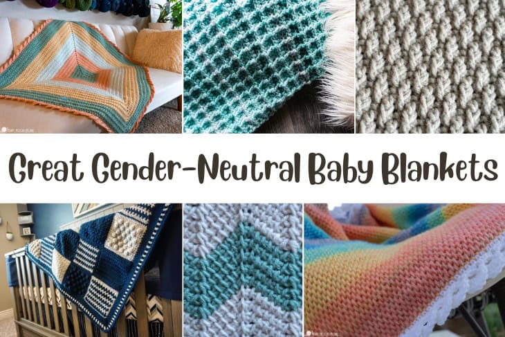 Great Gender-Neutral Crochet Baby Blankets