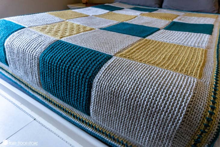 tunisian blanket basics crochet along