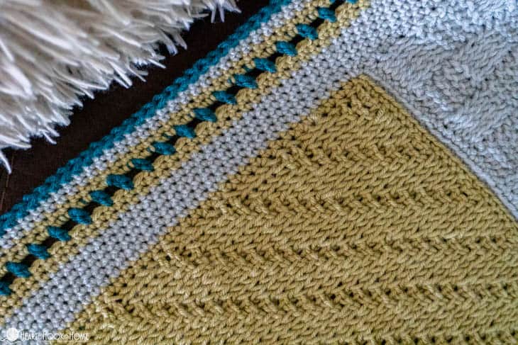 Tunisian Basics Crochet-Along border