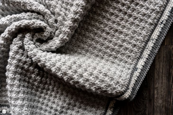 brava worsted speckled baby blanket pattern