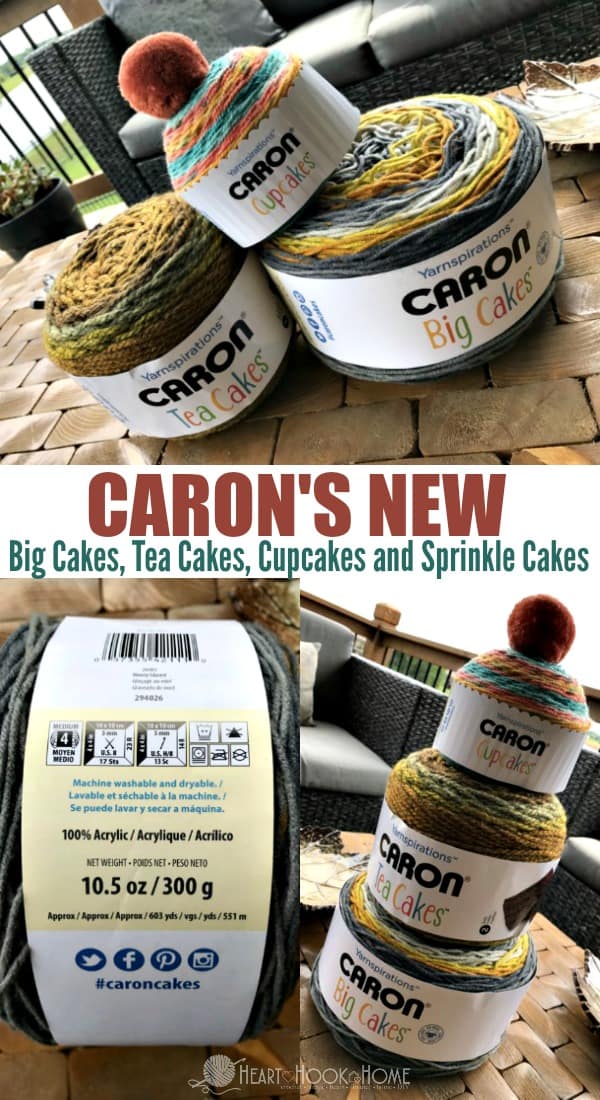 Caron's NEW Caron Big Cakes, Sprinkle Cakes, Cupcakes and Tea Cakes