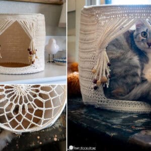 cat cave crochet