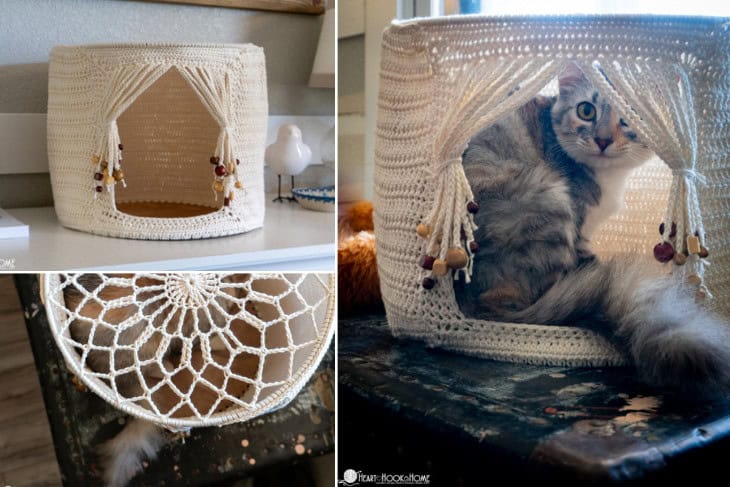 cat cave crochet