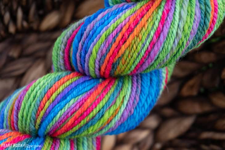 How to set handspun yarn
