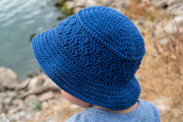 Child Size Bucket Hat Crochet Pattern