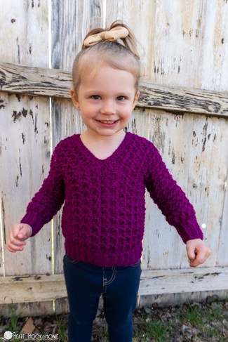 free kids sweater crochet pattern