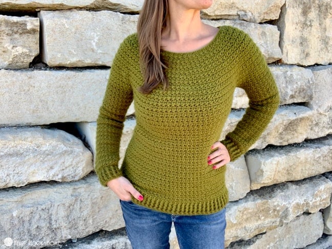 Color Block Sweater pattern