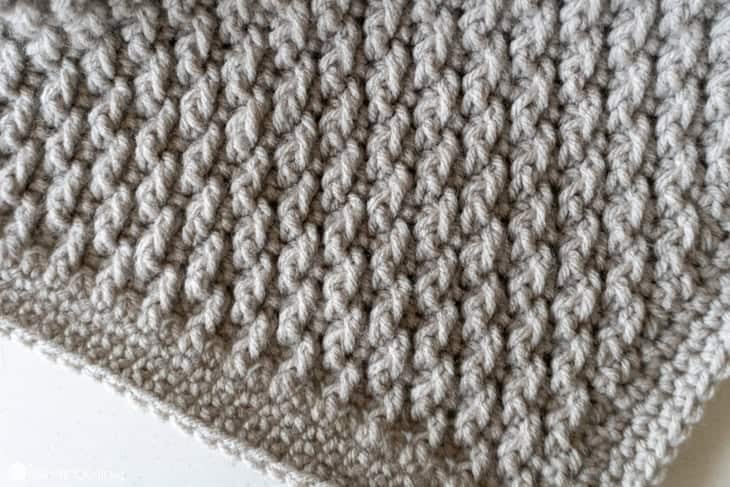 Alpine Stitch Crochet Tutorial