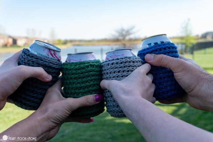 crochet coozie cover
