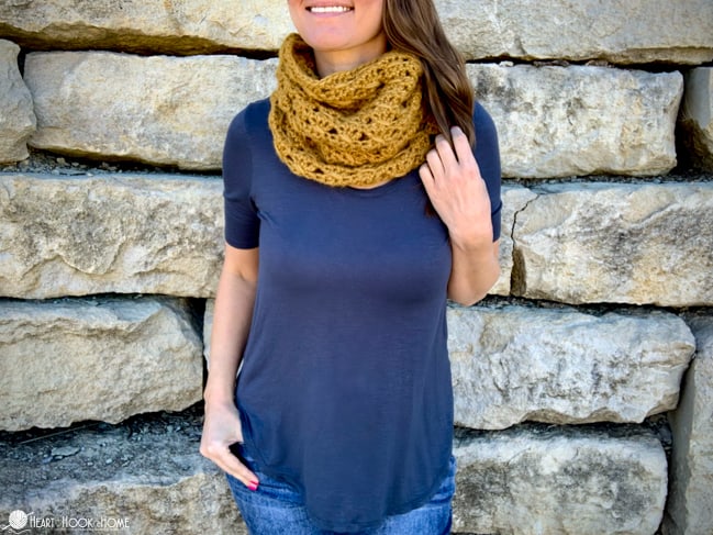 crochet cowl free pattern