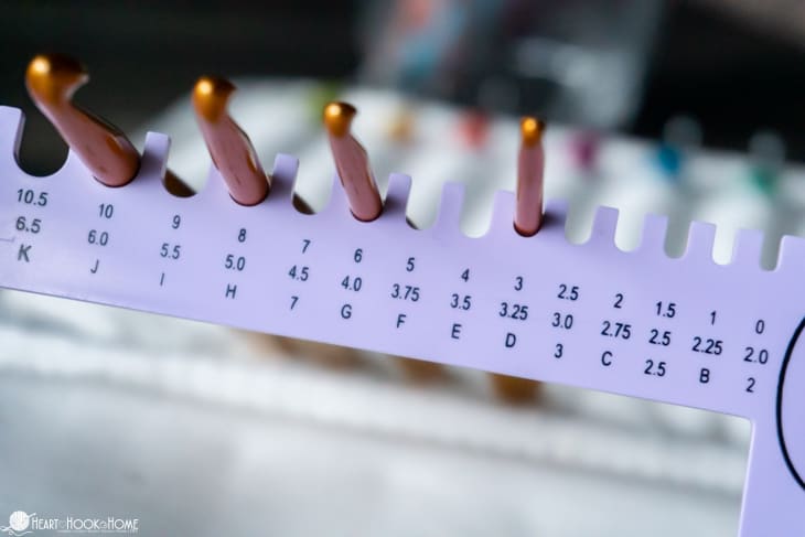 sizes of crochet hooks