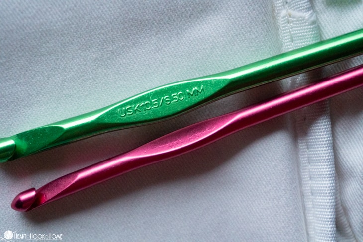 Susan Bates crochet hooks