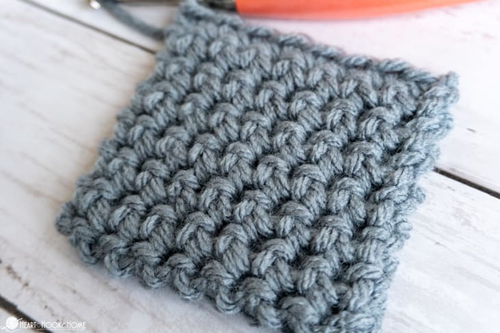 How to crochet the thermal stitch