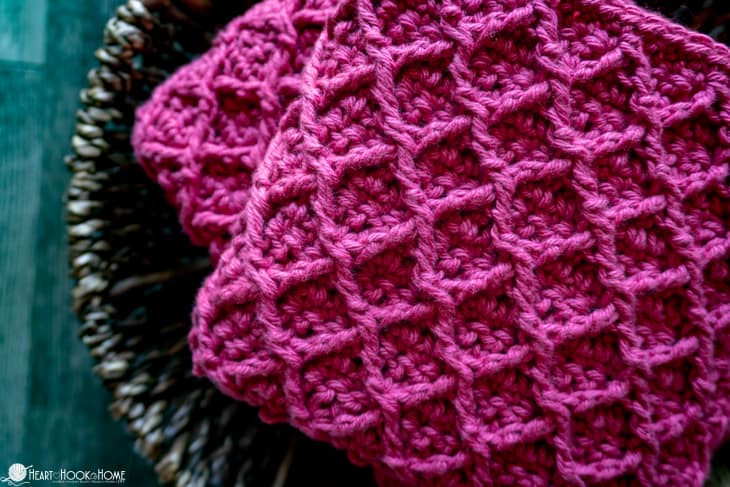 Diamond Stitch crochet tutorial