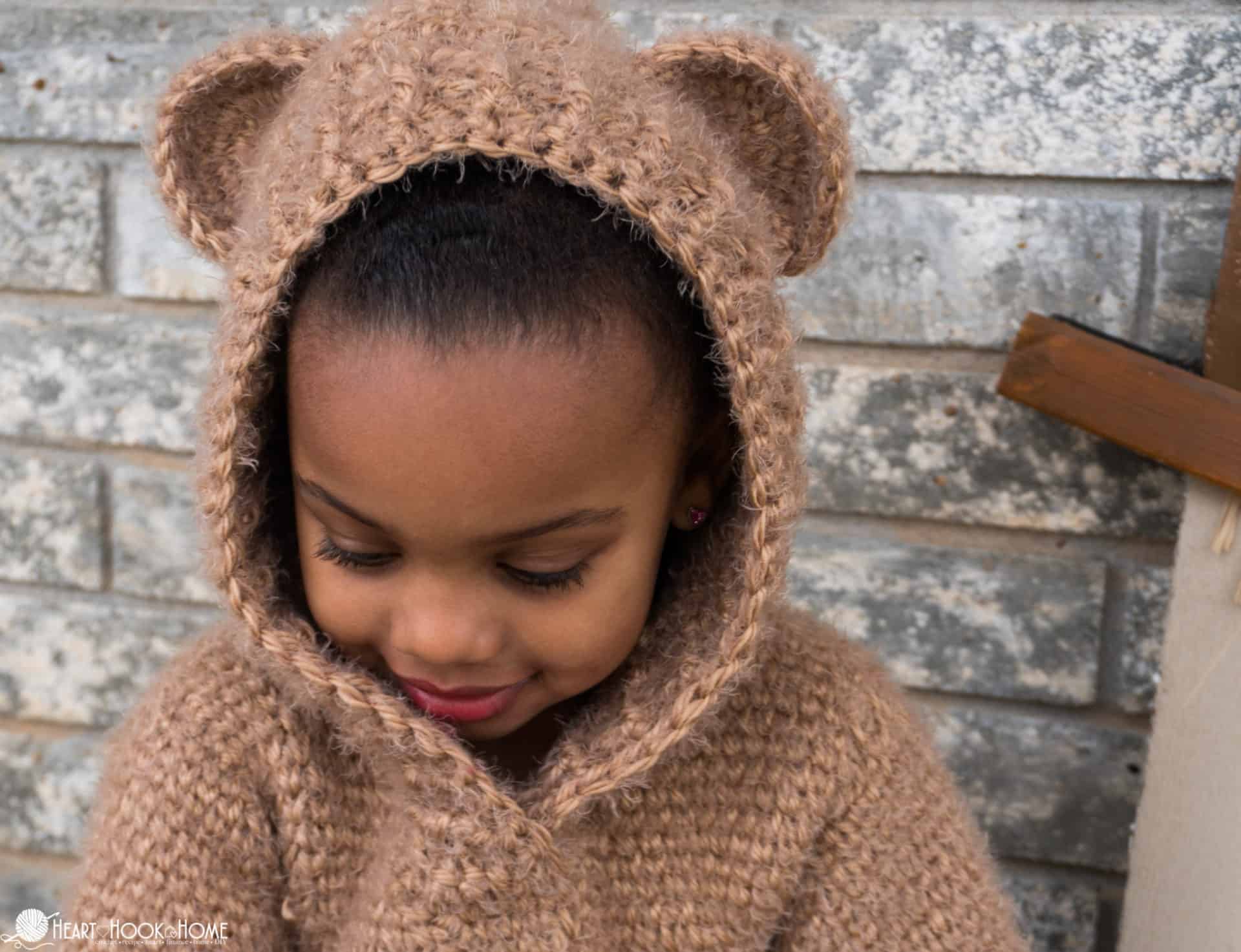 Hibernation hoodie pattern for kids