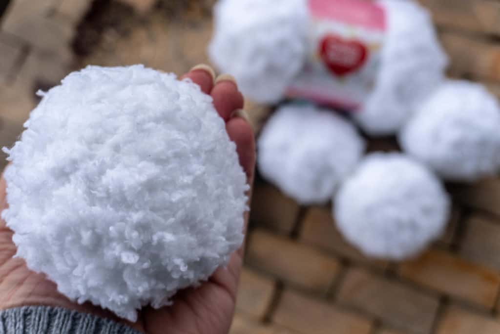 Crocheted Snowballs
