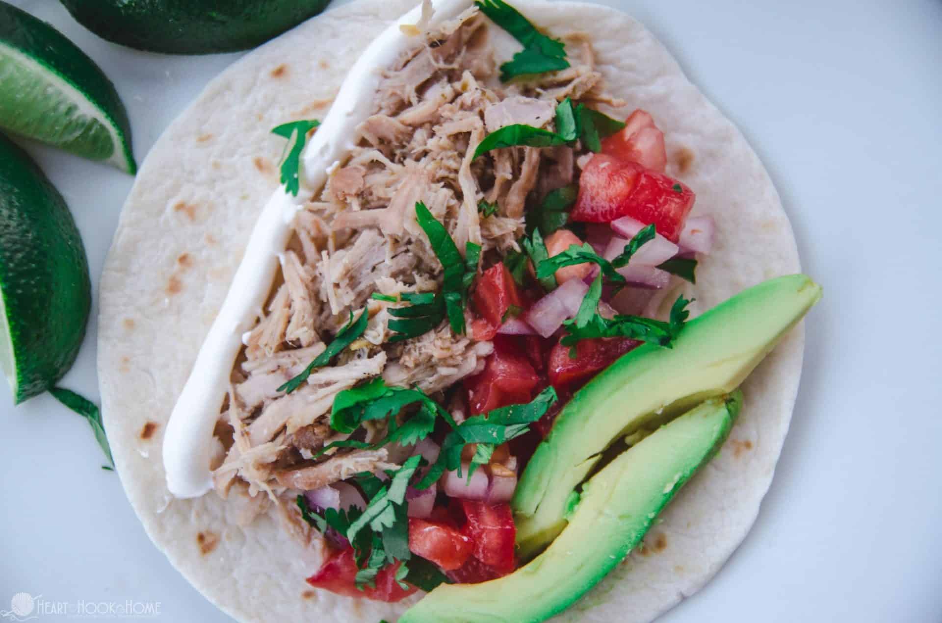 Instant Pot Carnitas Street Tacos recipe
