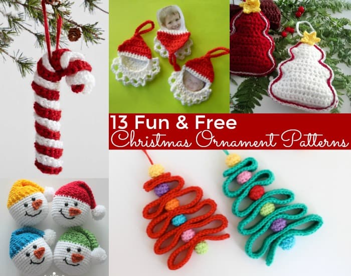 Fun & Free Christmas Ornament Patterns