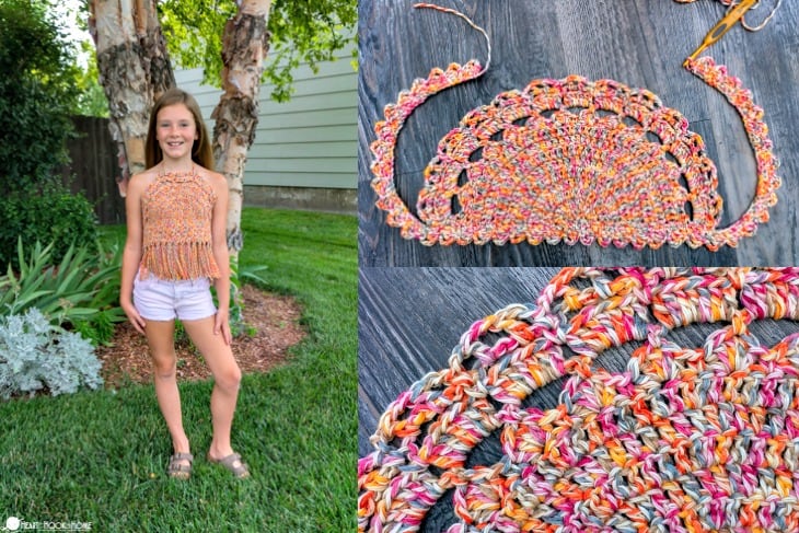 Girls Boho Top pattern