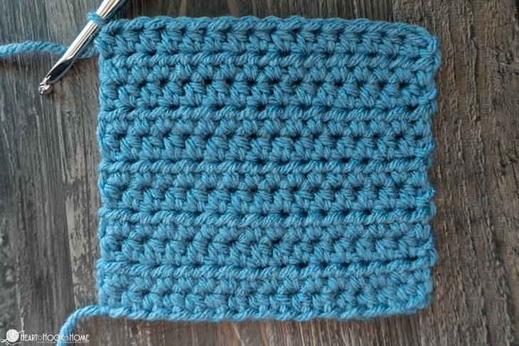 half double crochet tutorial