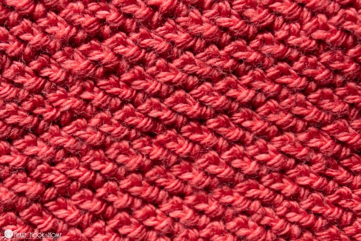 Herringbone Double Crochet