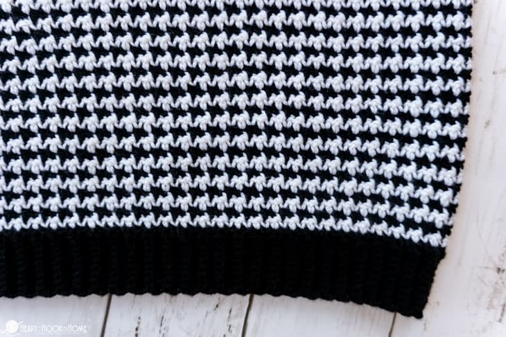 houndstooth crochet stitch tutorial