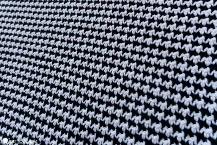 crochet houndstooth tutorial