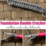 How to Foundation Double Crochet