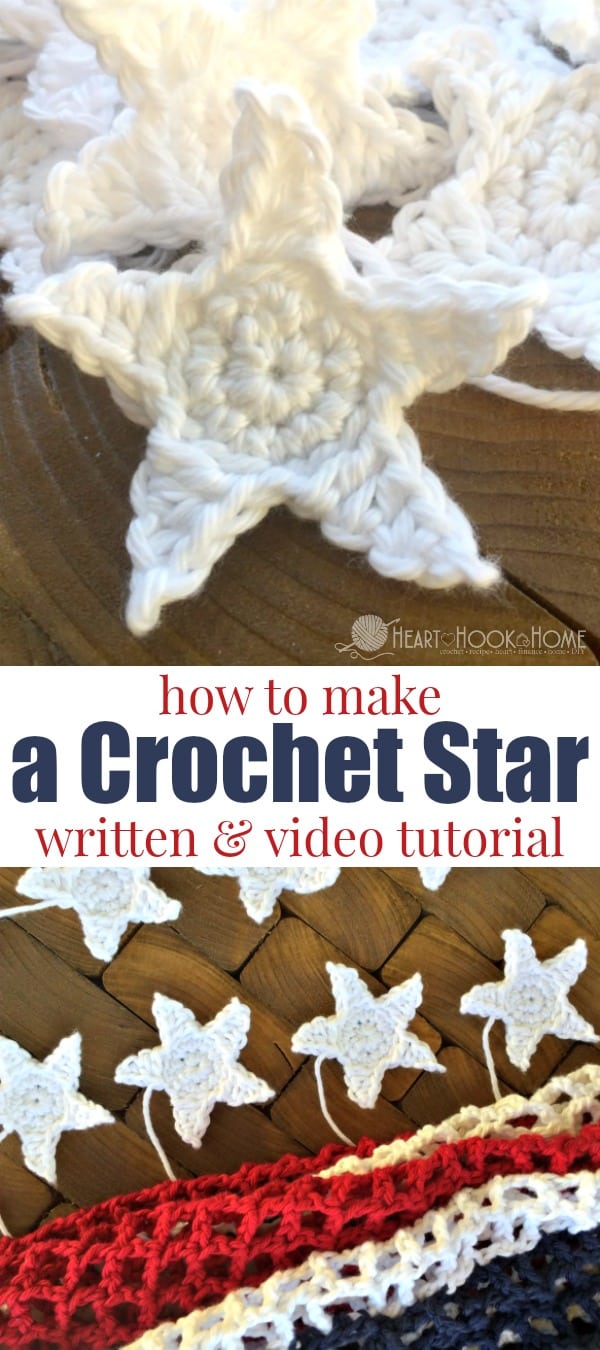 How to Make a Crochet Star