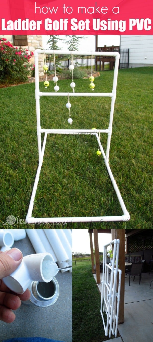 How to Make a Ladder Golf Game Set Using PVC Pipe