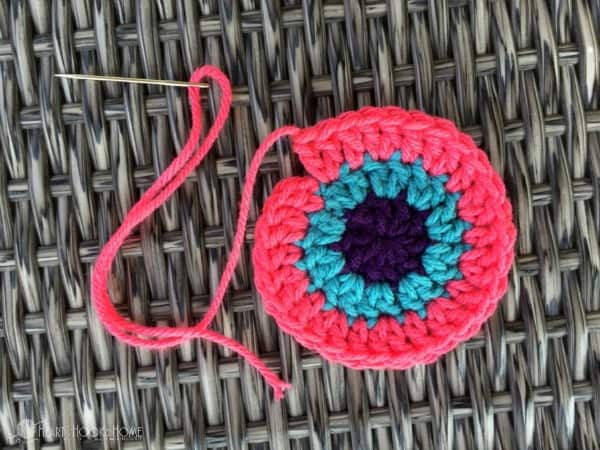 How to Make an Invisible Join in Crochet Part 3