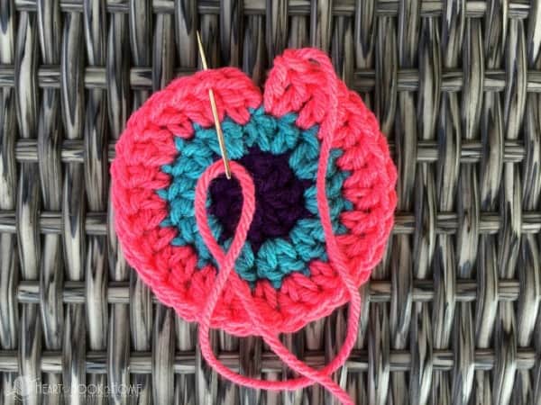 How to Make an Invisible Join in Crochet Part 4