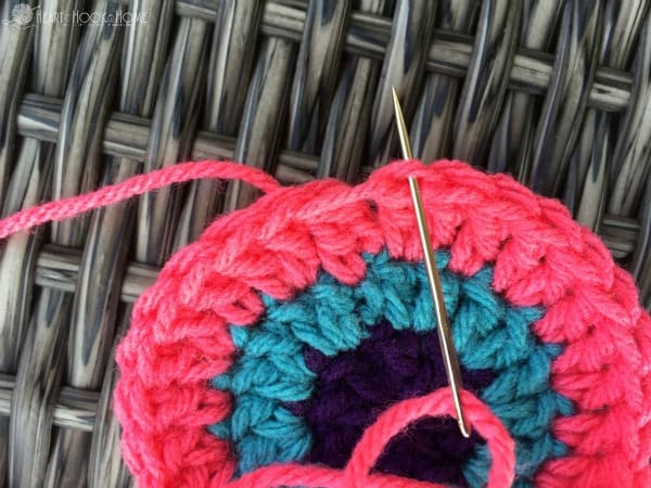 How to Make an Invisible Join in Crochet Part 5