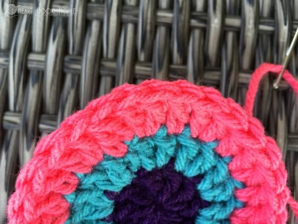 How to Make an Invisible Join in Crochet Part 6