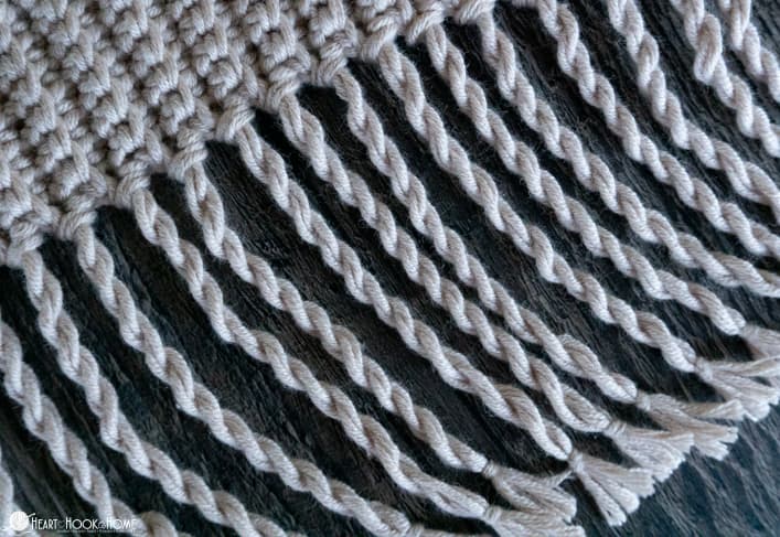 how to make twisted fringe