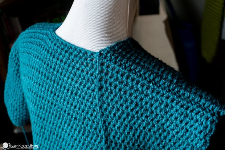 invisible shoulder seam