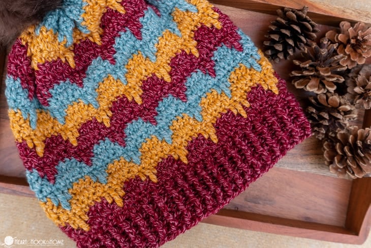 Aspen Dreams Slouchy Beanie crochet pattern