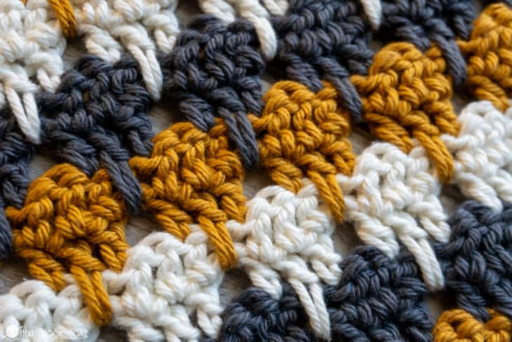 crochet larksfoot