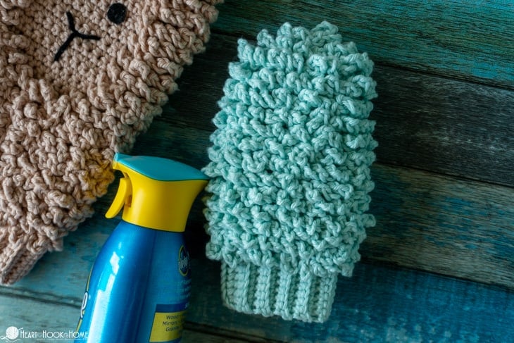dusting mitt crochet pattern