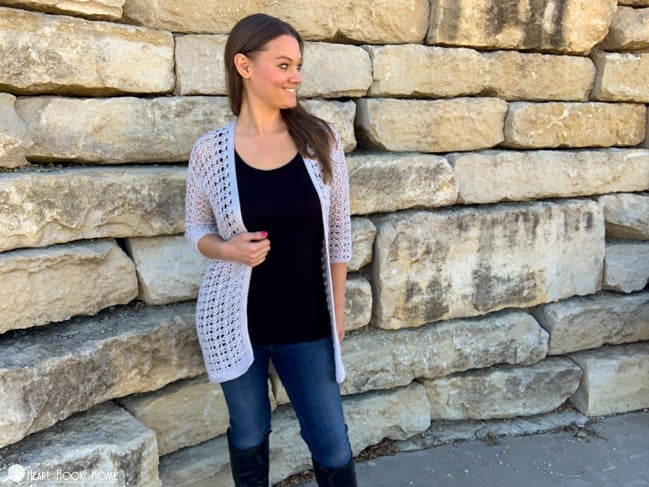 Maisey Cardi crochet pattern